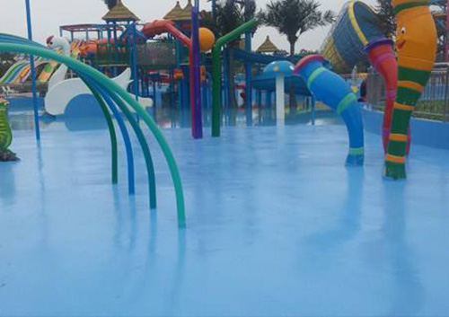 聚脲噴涂小型設備水上樂園防水施工