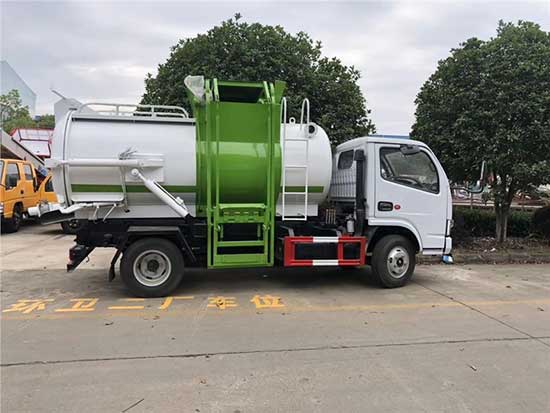 電廠垃圾車車廂耐磨防腐聚脲涂料 聚脲噴涂機(圖1) 電廠垃圾車車廂耐磨防腐案例