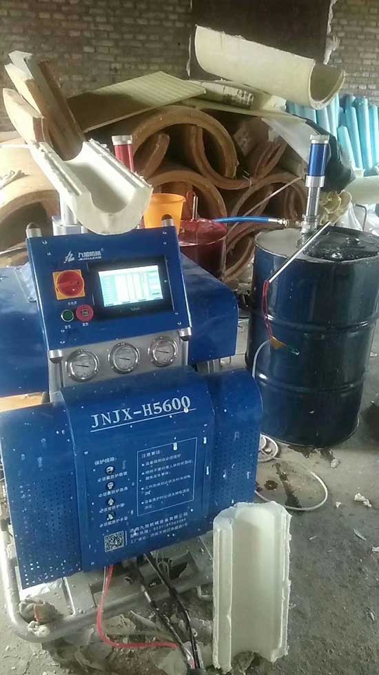 PLC聚氨酯發泡機系統多工位瓦殼管澆注機器